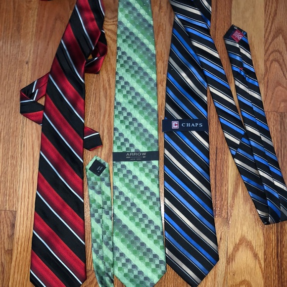 three ties men kohls patterned striped - Picture 5 of 5